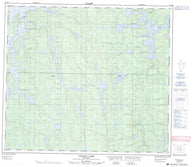 063N09 Pahayo Lake Canadian topographic map, 1:50,000 scale