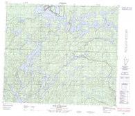 063N11 Pukatawagan Canadian topographic map, 1:50,000 scale