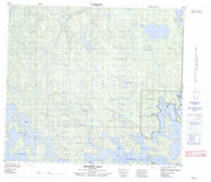 063N15 Madsen Bay Canadian topographic map, 1:50,000 scale