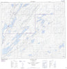 063O01 Halfway Lake Canadian topographic map, 1:50,000 scale