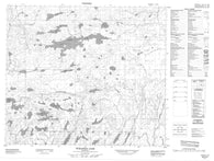 063O04 Wimapedi Lake Canadian topographic map, 1:50,000 scale