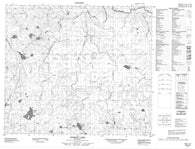 063O05 Parent Lake Canadian topographic map, 1:50,000 scale