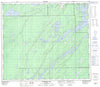 063O08 Hambone Lake Canadian topographic map, 1:50,000 scale