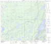 063O09 Ospwagan Lake Canadian topographic map, 1:50,000 scale