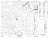 063O11 Apeganau River Canadian topographic map, 1:50,000 scale