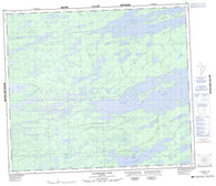 063P01 Allbright Lake Canadian topographic map, 1:50,000 scale