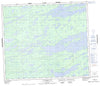 063P01 Allbright Lake Canadian topographic map, 1:50,000 scale