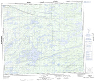 063P02 Cotton Lake Canadian topographic map, 1:50,000 scale