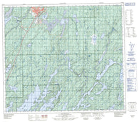 063P12 Thompson Canadian topographic map, 1:50,000 scale