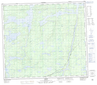 063P15 Arnot Canadian topographic map, 1:50,000 scale