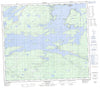 064A01 Split Lake Canadian topographic map, 1:50,000 scale