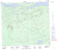 064A07 Pelletier Lake Canadian topographic map, 1:50,000 scale