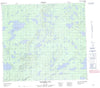 064A14 Wernham Lake Canadian topographic map, 1:50,000 scale