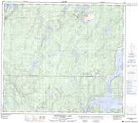 064B05 Pemichigamau Lake Canadian topographic map, 1:50,000 scale