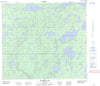 064B08 Barnes Lake Canadian topographic map, 1:50,000 scale