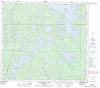 064B12 Opachuanau Lake Canadian topographic map, 1:50,000 scale