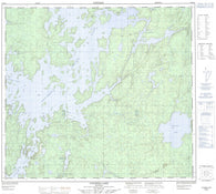 064B15 Cousins Lake Canadian topographic map, 1:50,000 scale