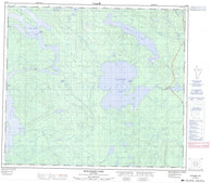 064C01 Suwannee Lake Canadian topographic map, 1:50,000 scale