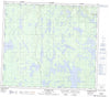 064C03 Mcknight Lake Canadian topographic map, 1:50,000 scale
