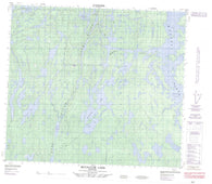 064C04 Mccallum Lake Canadian topographic map, 1:50,000 scale