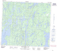 064C05 Kamuchawie Lake Canadian topographic map, 1:50,000 scale