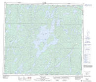 064C09 Eden Lake Canadian topographic map, 1:50,000 scale