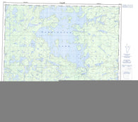 064C16 Barrington Lake Canadian topographic map, 1:50,000 scale