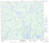 064D04 Lower Waddy Lake Canadian topographic map, 1:50,000 scale