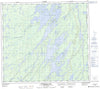 064D13 Wathaman Lake Canadian topographic map, 1:50,000 scale