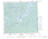 064D Numabin Bay Canadian topographic map, 1:250,000 scale