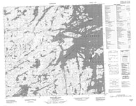 064E02 Wepusko Bay Canadian topographic map, 1:50,000 scale