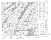 064E03 Reilly Lake Canadian topographic map, 1:50,000 scale
