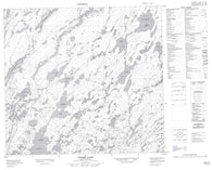 064E05 Combe Lake Canadian topographic map, 1:50,000 scale