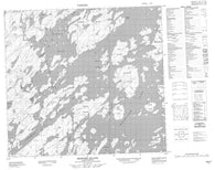 064E07 Bedford Island Canadian topographic map, 1:50,000 scale
