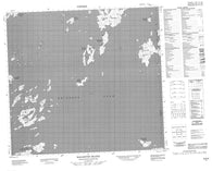 064E09 Ballentin Island Canadian topographic map, 1:50,000 scale