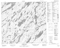 064E12 Morell Lake Canadian topographic map, 1:50,000 scale
