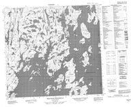 064E16 Feaviour Peninsula Canadian topographic map, 1:50,000 scale