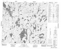 064F02 Dunsheath Lake Canadian topographic map, 1:50,000 scale