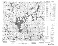 064F09 Jordan Lake Canadian topographic map, 1:50,000 scale