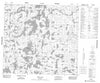 064F10 Eyrie Lake Canadian topographic map, 1:50,000 scale