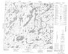 064F11 Hjalmarson Lake Canadian topographic map, 1:50,000 scale