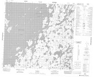 064F12 Sawbill Canadian topographic map, 1:50,000 scale