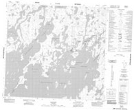 064F13 Brochet Canadian topographic map, 1:50,000 scale