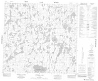 064F15 Attridge Lake Canadian topographic map, 1:50,000 scale