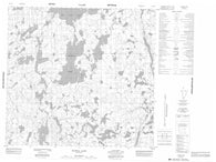 064F16 Kustra Lake Canadian topographic map, 1:50,000 scale