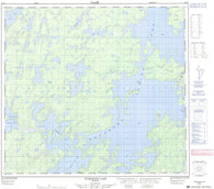 064G02 Numakoos Lake Canadian topographic map, 1:50,000 scale