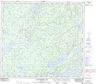 064G04 Grandmother Lake Canadian topographic map, 1:50,000 scale