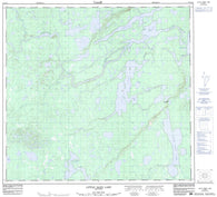 064G15 Little Sand Lake Canadian topographic map, 1:50,000 scale