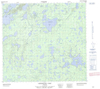 064G16 Chipewyan Lake Canadian topographic map, 1:50,000 scale