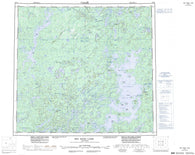 064G Big Sand Lake Canadian topographic map, 1:250,000 scale